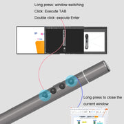 Conference Teaching Page Turning Pen Electronic Telescopic Pointer Laser Pointer PPT Wireless Presenter