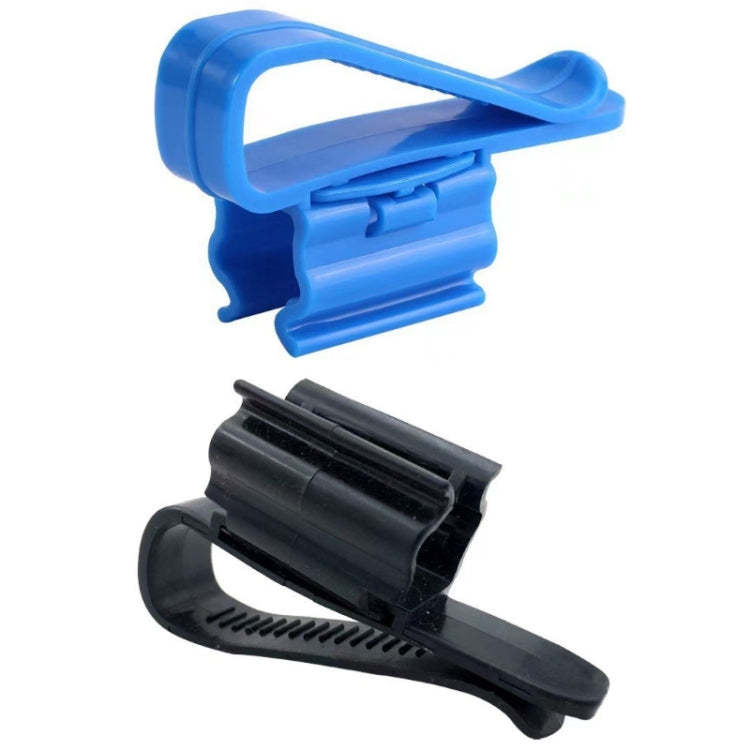 5pcs Multifunctional Fish Tank Aquarium Water Pipe Fixing Clip(Black)