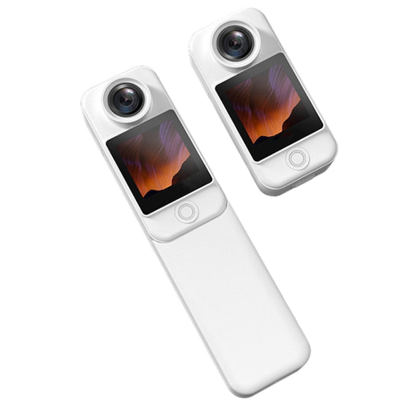 4K/30FPS 5G/2.4G HD Night Video Outdoor Water-resistant Riding Record Thumb Camera, Spec: Battery White