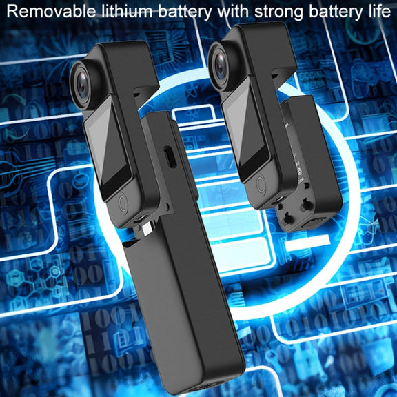 4K/30FPS 5G/2.4G HD Night Video Outdoor Water-resistant Riding Record Thumb Camera, Spec: Battery White