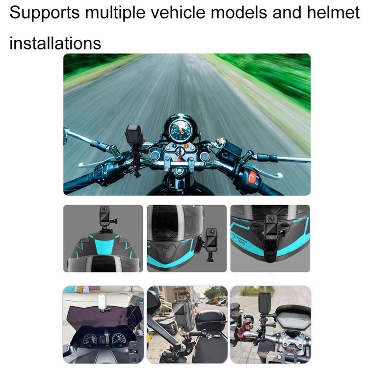 4K/30FPS 5G/2.4G HD Night Video Outdoor Water-resistant Riding Record Thumb Camera, Spec: Battery White