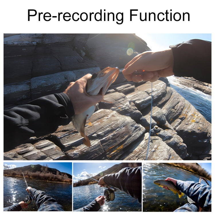 4K/30FPS 5G/2.4G HD Night Video Outdoor Water-resistant Riding Record Thumb Camera, Spec: Battery Black