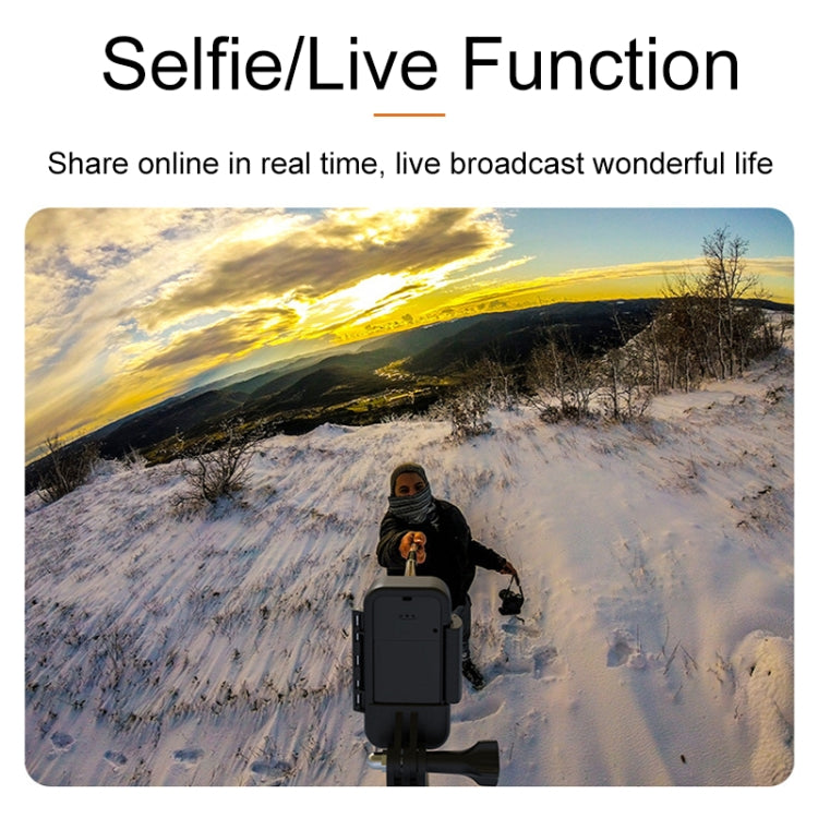4K/30FPS 5G/2.4G HD Night Video Outdoor Water-resistant Riding Record Thumb Camera, Spec: Standard White