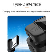 4K/30FPS 5G/2.4G HD Night Video Outdoor Water-resistant Riding Record Thumb Camera, Spec: Battery White