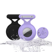 For AirTag Pin All Inclusive Life Water-resistant Silicone Protective Case(Deep Blue)