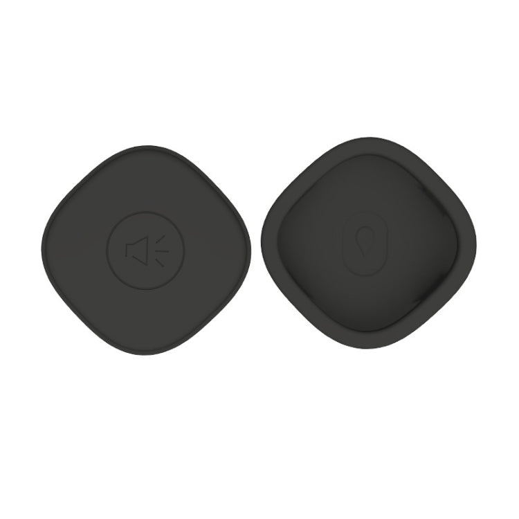 For Samsung Galaxy SmartTag Positioning Tracker Life Water-resistant Silicone Protective Case(Black)
