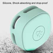 For Samsung Galaxy SmartTag Positioning Tracker Life Water-resistant Silicone Protective Case(Pink)