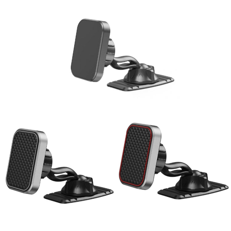 Double-headed 360 Degree Car Magnetic Mobile Phone Navigation Holder(Black)