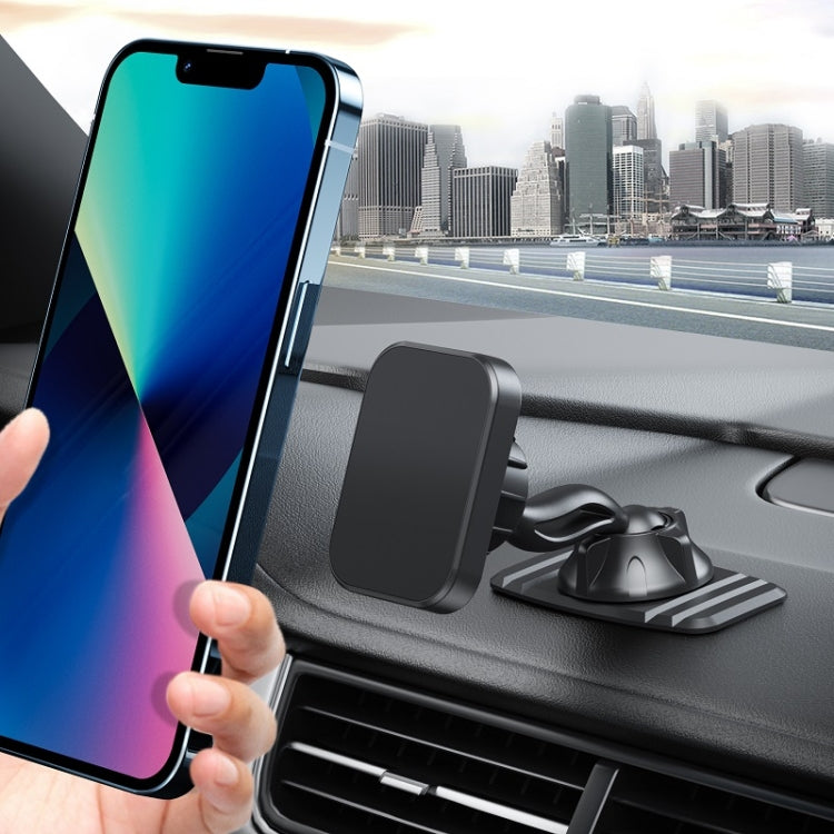 Double-headed 360 Degree Car Magnetic Mobile Phone Navigation Holder(Black)