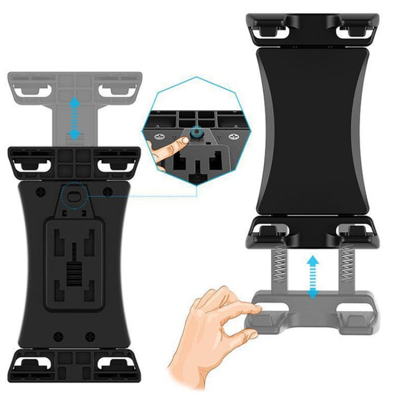 Car Headrest Multi-purpose Handle Tablet Phone Holder(P20)