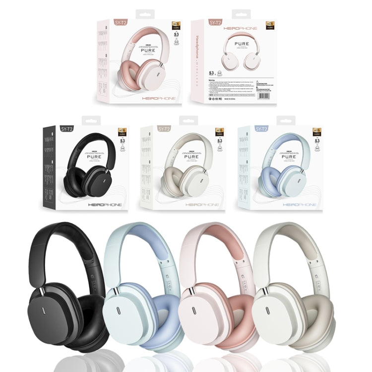 SOYTO SY-T2 Noise Reduction Bluetooth Headset Wireless Game Headset(Black)