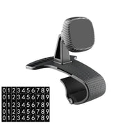 Magnetic Mobile Phone Car Holder Dashboard Parking Number Plate(X1+Q3)