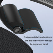 Magnetic Mobile Phone Car Holder Dashboard Parking Number Plate(X1+C1 Black)