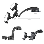 Car Dashboard Suction Cup Double Chuck Mobile Phone Holder(CP-T1)
