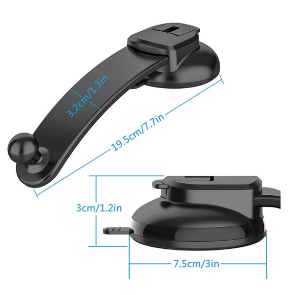 Car Dashboard Suction Cup Double Chuck Mobile Phone Holder(CP-T1)