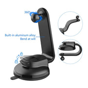 Car Dashboard Suction Cup Double Chuck Mobile Phone Holder(CP-T1)