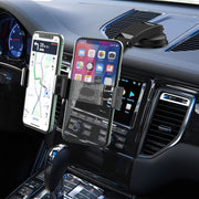 Car Dashboard Suction Cup Double Chuck Mobile Phone Holder(CP-T1)