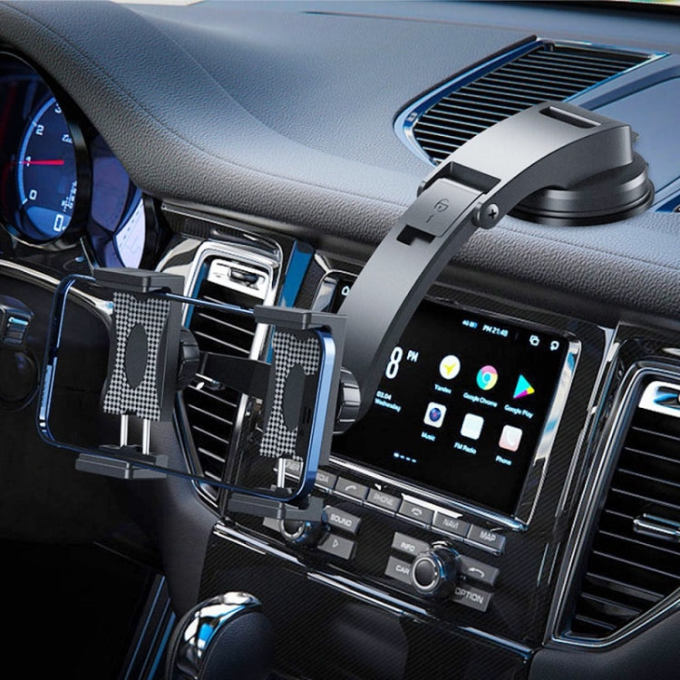 Car Dashboard Suction Cup Double Chuck Mobile Phone Holder(CP-T1)