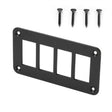 Road Aluminum Rocker Switch Panel Housing Bracket for Narva Type Boats Automotive Switch Parts, Specification: 4 Holes - Car Switches by PMC TechLife | Online Shopping South Africa | PMC TechLife | Buy Now Pay Later Mobicred