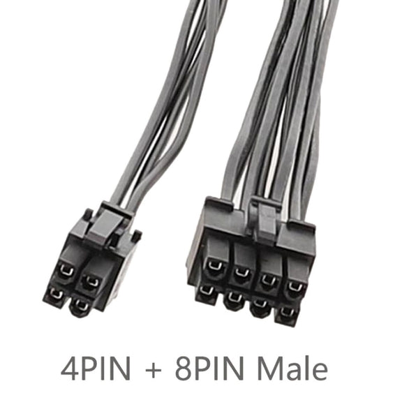 20cm CPU 8Pin To 8+4Pin Adapter Cable Power Supply Motherboard Processor Power Cable