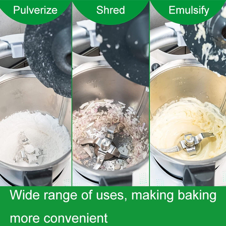 For Thermomix TM5 / TM6 Kitchen Machine Anti-Splash Protective Cover Crushing Mixing Cap(Grey)