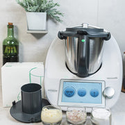 For Thermomix TM5 / TM6 Kitchen Machine Anti-Splash Protective Cover Crushing Mixing Cap(Grey)