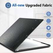 For ReMarkable 2 10.3 Inch 2020 Paper Tablet Case Slim Lightweight Folding Book Folio Cover(Black)