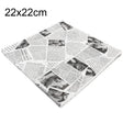 500sheets /Pack Deli Greaseproof Paper Baking Wrapping Paper Food Basket Liners Paper 22 x 22cm White - Retail Packaging by PMc TechLife | Online Shopping South Africa | PMc TechLife | Buy Now Pay Later Mobicred