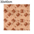 100sheets /Pack Bear Pattern Greaseproof Paper Baking Wrapping Paper Food Basket Liners Paper 30x40cm - Retail Packaging by PMc TechLife | Online Shopping South Africa | PMc TechLife | Buy Now Pay Later Mobicred