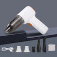 Car Vacuum Cleaner Large Suction Power Wireless Pump Inflatable Blower Handheld Small Vacuum Cleaner, Style: Brush 200W+2 Filters+Storage Bag (White) - Vacuum Cleaner by PMC TechLife | Online Shopping South Africa | PMC TechLife | Buy Now Pay Later Mobicred