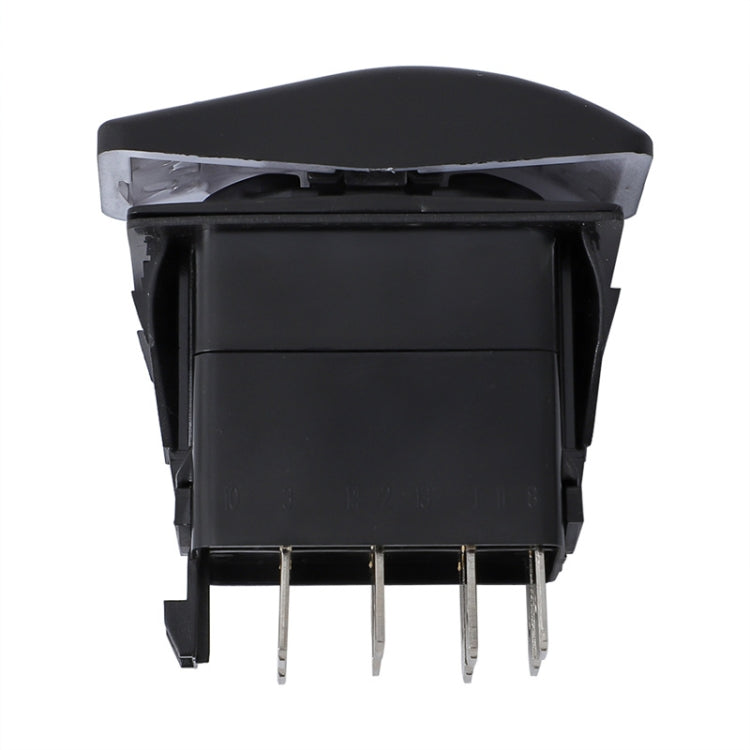 12V Car Modified Far Near Light Self-Locking Water-resistant Switch(Black)