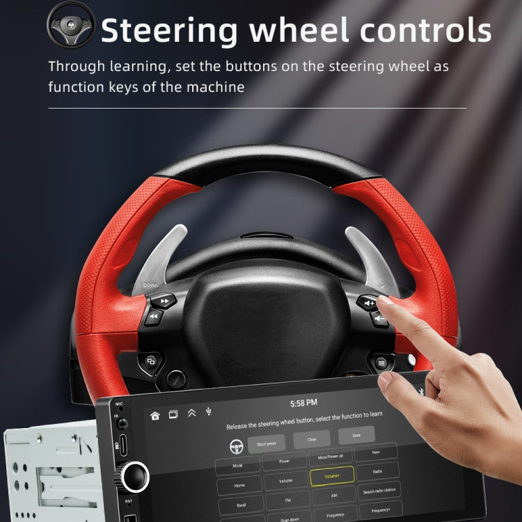 Car Universal Radio Wireless Bluetooth Hands-Free Android Navigation, Memory: 2+64G