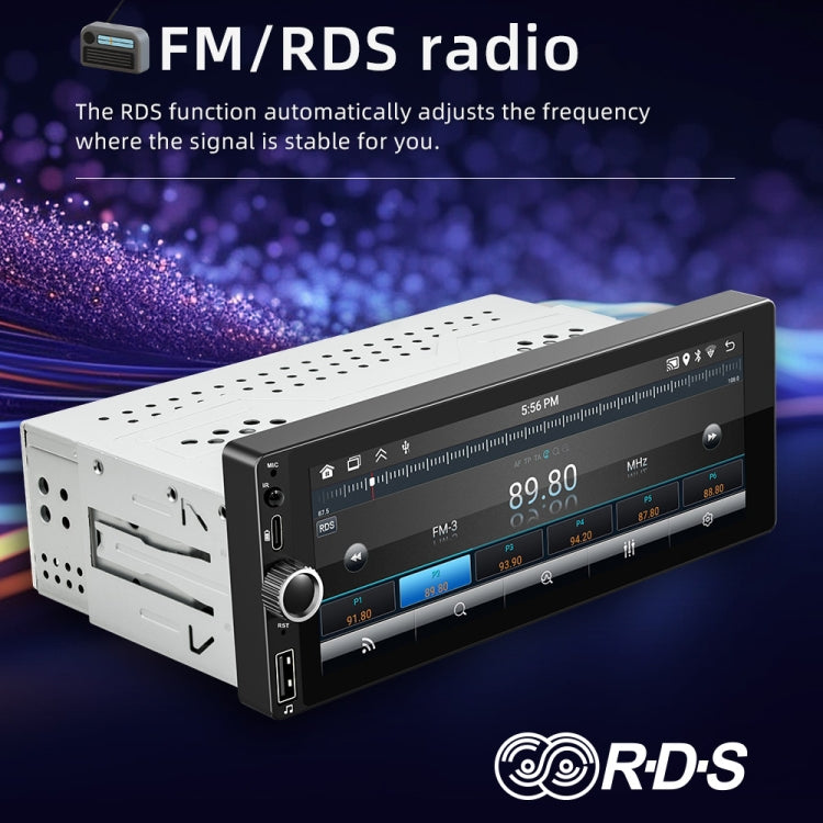 Car Universal Radio Wireless Bluetooth Hands-Free Android Navigation, Memory: 2+64G