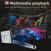 Car Universal Radio Wireless Bluetooth Hands-Free Android Navigation, Memory: 2+64G