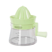 Household Manual Juicer Kitchen Hand Crank Fruit Extractor(Green)