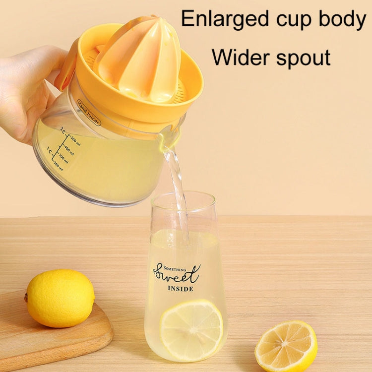 Household Manual Juicer Kitchen Hand Crank Fruit Extractor(Green)