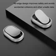 2pcs/set Car Adhesive Multifunctional Invisible Hook(Metal Gray)