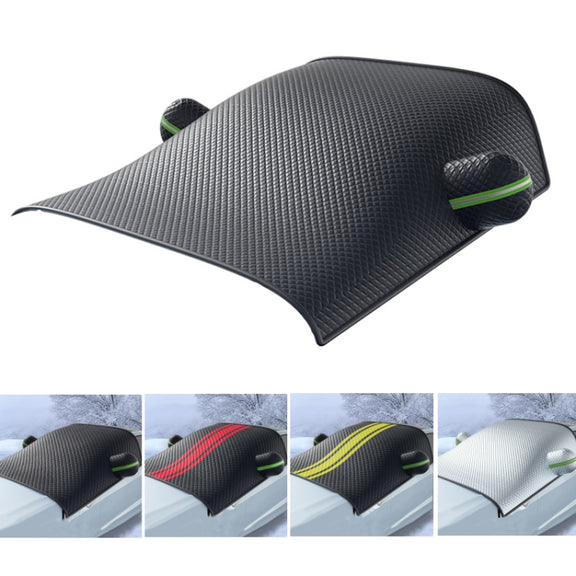 Car Front Windshield Snow and Anti-freeze Thickened Car Cover, Size: Black Red SUV