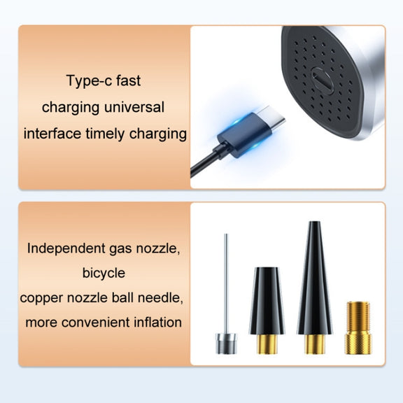 Small Wireless Charging Smart Car Lighting Air Pump(009)