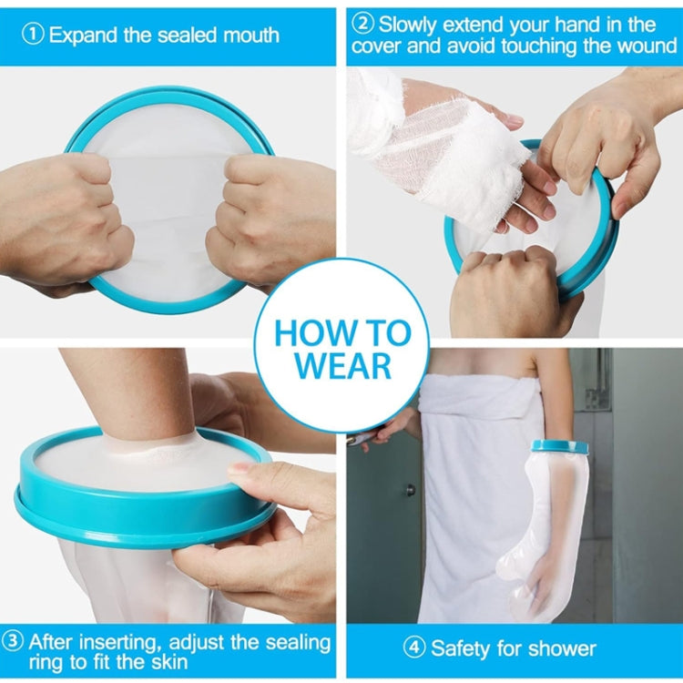 Fracture Water-resistant Plaster Postoperative Bathing Protection, Model: C255350 Adult Hand