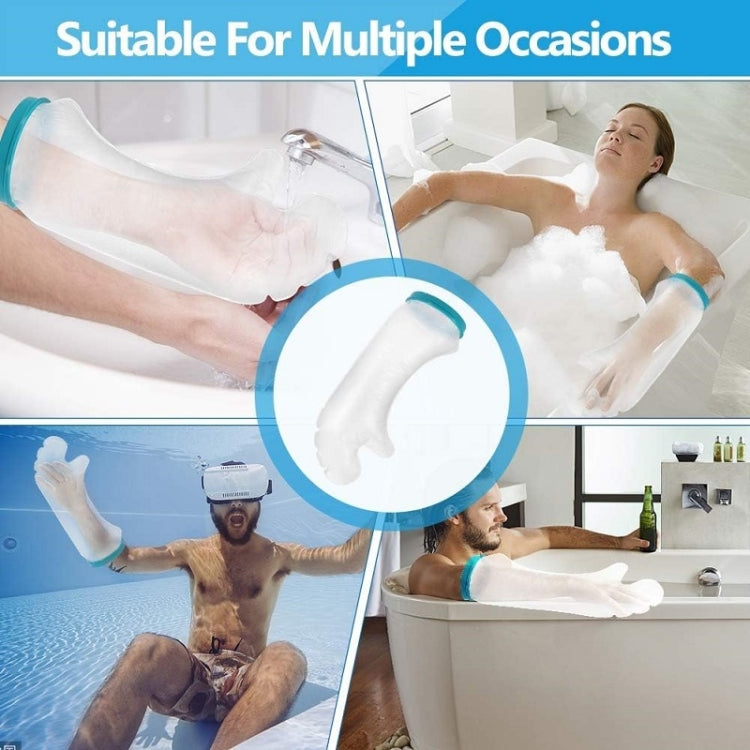 Fracture Water-resistant Plaster Postoperative Bathing Protection, Model: C175230 Knee Double Pass