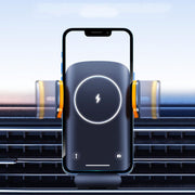 Smart Induction Wireless Charger Car Cell Phone Holder Solar Fast Charging Air Vent Navigation Stand(Universal)