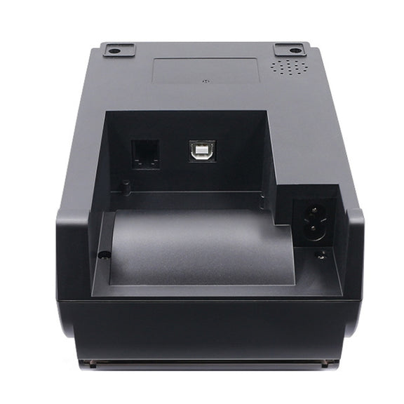 58mm USB Computer Version+Mobile Bluetooth Automatic Order Takeout Receipt Cashier Thermal Printer(UK Plug)
