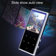M27 1.8 Inch Bluetooth MP3/MP4 Music Player E-Book Recorder, Size: 32GB(Black)