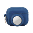 For AirPods Pro 2 / Airtag 2 In 1 All-inclusive Silicone Anti-drop Protection Case(Deep Blue) - For AirPods Pro 2 by PMC Jewellery | Online Shopping South Africa | PMC Jewellery | Buy Now Pay Later Mobicred