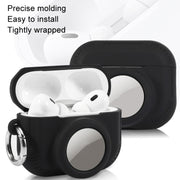 For AirPods Pro 2 / Airtag 2 In 1 All-inclusive Silicone Anti-drop Protection Case(Deep Blue)