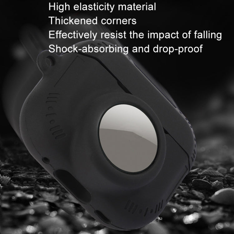 For AirPods Pro 2 / Airtag 2 In 1 All-inclusive Silicone Anti-drop Protection Case(White)