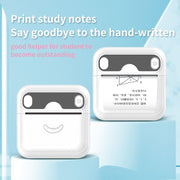 A32 Small Portable Self-adhesive Error Question Photo Label Bluetooth Pocket Thermal Printer(English Version)