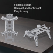 For DJI Air 3 Heightened Landing Gear Body Protection Fall and Crash Proof Folding Extension Kickstand(Gray)