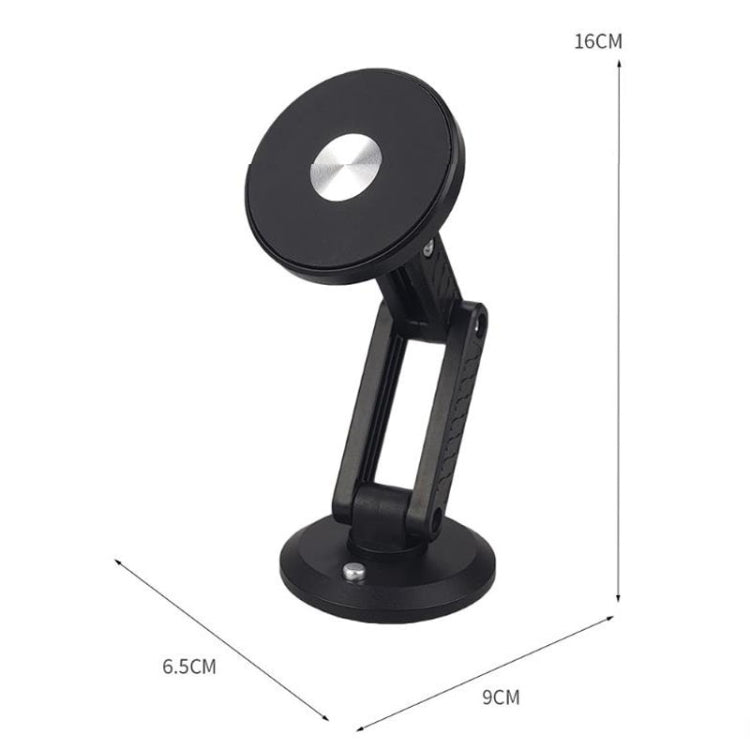 Automotive Magnetic Cell Phone Holder Car Dashboard Navigation Fixed Support Clip(White)